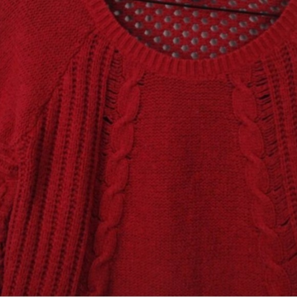 American Eagle Red Sweater, Large, Preloved in excellent used condition! - Picture 3 of 5